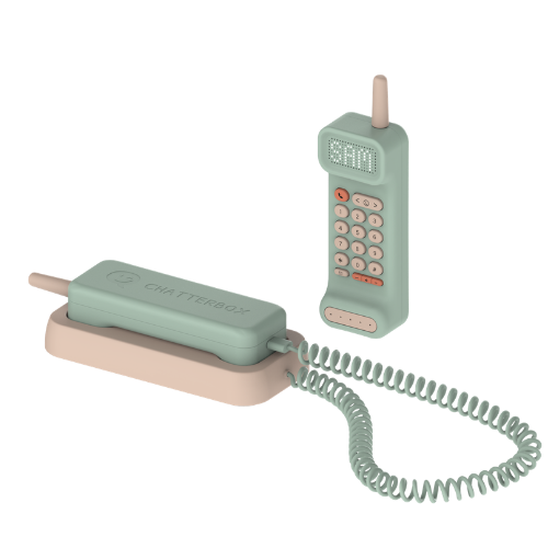 Chatterbox Home — screen-free WiFi home phone for kids