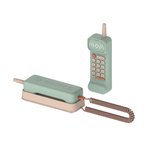 Waffle Home — screen-free WiFi home phone for kids